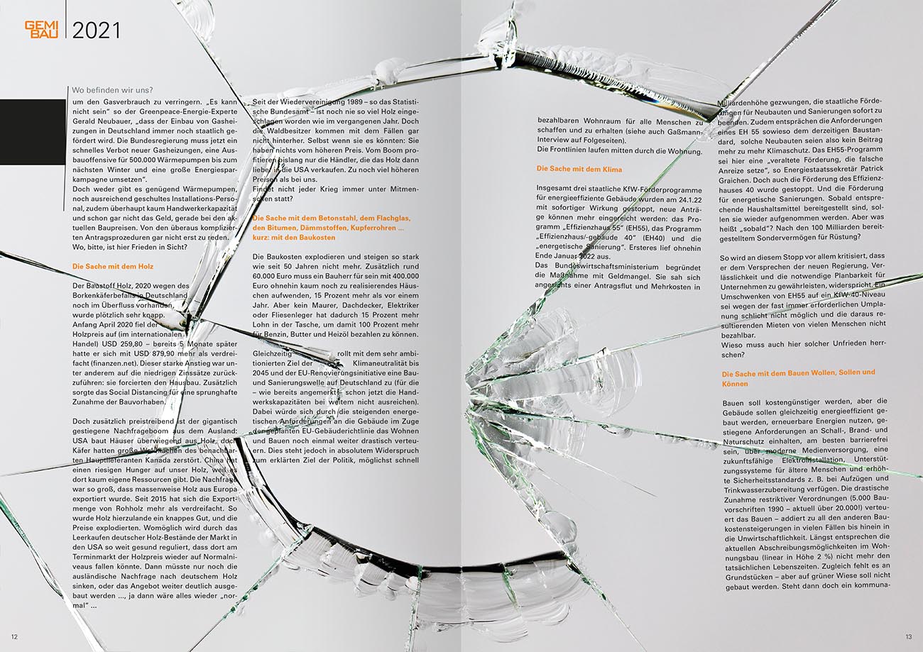 Nachhaltigkeitsbericht Gemibau