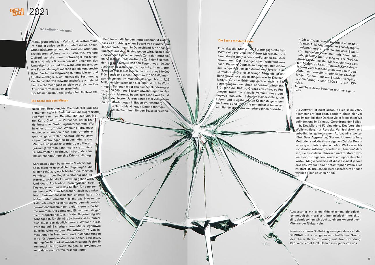 Nachhaltigkeitsbericht Gemibau