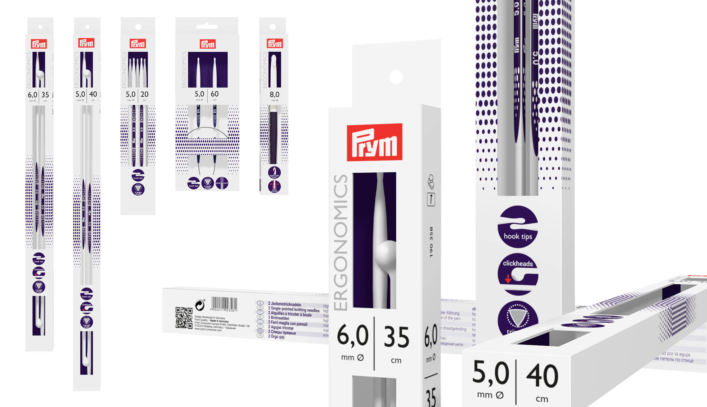 Prym Stricknadeln Ergonomics