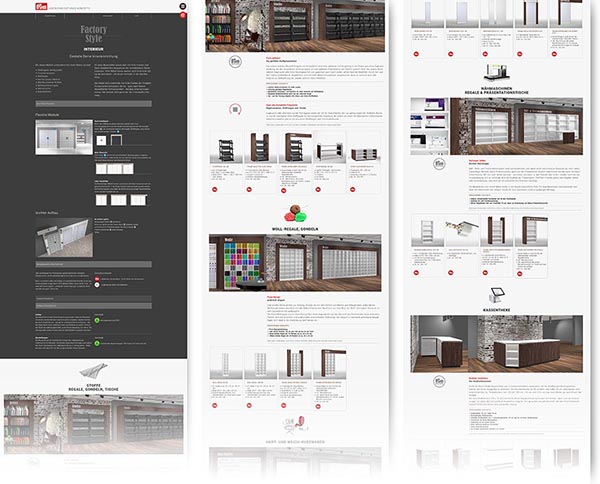 Prym Retail Ladenbau Website